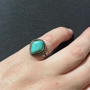 Turquoise Ring Size 4